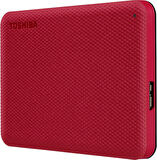 Toshiba Canvio Advance 2TB 2,5" USB 3.2 Gen-1 Taşınabilir HDD - Red (HDTCA20ER3AA)
