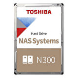 Toshiba 22TB Toshiba N300 HDWG62CUZSVA SATA 3.0 7200 RPM 3.5" Nas ve Güvenlik Diski