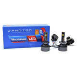 TOYOTA Auris 2012-2015 ile uyumlu Photon Milestone D4S LED 28000 Lümen 6000 Kelvin