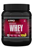 Concentrate Whey Protein Tozu 384 gr -muz Aromalı