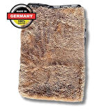 Euphrate Mikrofiber Oto Kurulama ve Temizlik Alman Tank Bezi 75x55 cm. Renk: Kahve 750 GSM
