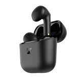 Sennheiser Accentum Open True Wireless 11 mm Dinamik Sürücü, 28 Saat Pil Ömrü, IPX4 Su Sıçramalarına Dayanıklı, Kablosuz Kulak İçi Kulaklık – Siyah