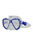 Speedo SOL25001-AQWH Au Dual Lenses Mask With Camera Mount Unisex Yüzücü Gözlüğü