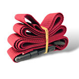 Premium Bordo Renk Valiz Kemeri 1 adet 2,5 cm