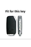 Kia Sportage Sustasız Keyless Smart Anahtar Kılıfı Siyah Renk