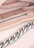 Pembe 16x7x30 Kadın Deri Omuz Çantası AYLAQUILTING9006