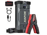 Avapow A28 23800mAh 3000A Zorla Çalıştırma İşlevli (2V'den Düşük Aküyü Çalıştıran) Jump Starter Taşınabilir Akü Takviye Kiti (Powerbank + LED Işık)