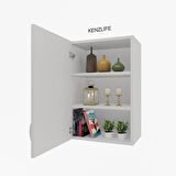 Kenzlife mutfak dolabı irem  060.060.32 byz 2 raflı kapaklı  ofis banyo kiler evrak kitaplık