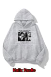 Scr YARALI ünisex oversize sweatshirt gri
