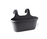 Omnipazar KRS-350 Dekoratif Plastik İnci Askılı Balkon Saksı 6.2 Litre