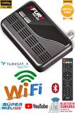 Fury Çanaklı Çanaksız Wi-fi Dahil Full Hd Sınırsız İnternet TV Uydu Alıcısı