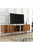 Mezza Lotus (ahşap Ayaklı) Tv Ünitesi Hat Rengi 1340