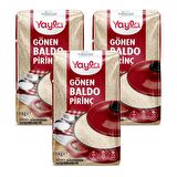 Yayla Gönen Baldo Pirinç 1 kg 3 lü