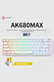 Ak680 Max Kablosuz Manyetik Switch Mekanik Oyun Klavyesi-rapid Trigger-0.125 Ms Gecikme