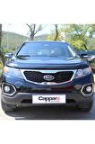 Kia Sorento Ön Kaput Koruyucu Rüzgarlığı 4mm Akrilik (abs) Piano Black 2010 - 2014