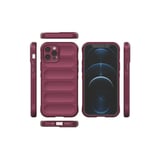 Apple iPhone 12 Pro Kılıf Optimum Silikon - Bordo