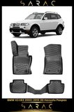 Bmw X3 E83 2007 Model Araca Özel 3d Havuzlu Paspas