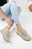 Unisex Triko Sneaker Rahat Hava Alabilen Kokusuz Spor Ayakkabı 4555