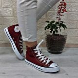 Fiyra 555 Bordo Uzun Unisex Sneaker Keten Spor Ayakkabı