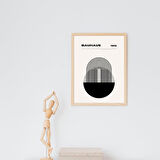 Bauhaus Minimalist  Duvar Tablosu Çerçeveli 2'li Set