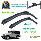 Jeep Wrangler YEO Aeroflex Muz Silecek Takımı