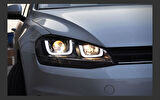 Volkswagen Golf 7 İçin U Led Far (Silver) Hareketli Sinyal 7 Full Led Çift U