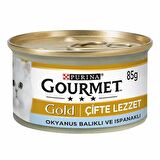 Gourmet Gold Okyanus Balığı & Sebze Kedi Konservesi 12x85 Gr 