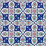 Armada Çini 20x20 Cm Ac 27 Kütahya Çini Rumi Desenli İznik Çini Karo