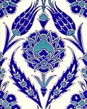 Armada Çini 20x25 Cm Ac 308 Mavi Beyaz Lale desen Kütahya Çini Karo