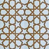 Armada Çini 20x20 Cm SP 89-v Sarı Beyaz Türkmen Yıldızı Çini Karo