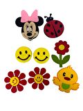 Esmay Keçe Figürler 8 Li ( 5 - 9 Cm )