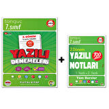 Tonguç Akademi 7.Sınıf 2. Dönem 1. ve 2. Yazılı Notları + Yazılı Denemeleri 2'li Set