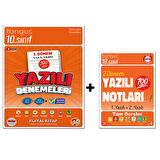 Tonguç Akademi 10.Sınıf 2. Dönem 1. ve 2. Yazılı Notları + Yazılı Denemeleri 2'li Set