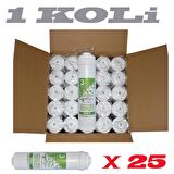 Sulook 25 Takım Kapalı Kasa Su Arıtma Cihazı 12'' Inline Toptan Filtre