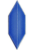 Armada Çini 05X15 Cm Çizgili Yaprak Kobalt Seramik