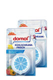 Domol Kokusuz Buzdolabı Deodorantı Kartuş Ve Karbon Filtre 40 Gr (2 Adet)