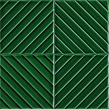 Armada Çini 20x20 Cm Linea Yeşil Modern Desenli Çini Seramik Karo