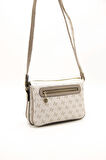 Kadın Çapraz Çanta 784-43184 SİLVER POLO ÇAPRAZ Kadın ÇANTASI M178 BEJ-MAT KUM