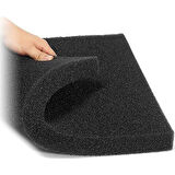 50*33*4 CM SİYAH GENİŞ GÖZENEKLİ BİYOLOJİK Akvaryum SÜNGERi