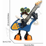 Sesli Işıklı Müzikli Hareket Eden Gitar Yürüyen Robot
