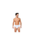 Tutku Seher Yıldızı 0005 (6NO-2XL) 12 Adet Penye Kom %100 Pamuk Slip Erkek Külot beyaz