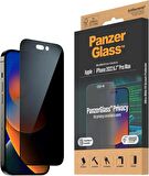 PanzerGlass™ iPhone 14 Pro Max için Gizlilik Ekran Koruyucusu - Ultra Geniş Uyum ve çizilmeye karşı dayanıklı kırılmaz cam iPhone ekran ve gizlilik koruyucusu