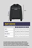 Metalic Erkek Basic Bisiklet Yaka Sweatshirt MTLC047 
