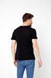 METALIC Erkek Çok Renkli T- Shirt Regular Fit Rahat Kesim Bisiklet Yaka Basic Tişört 