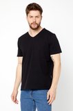 METALIC Erkek Pamuklu Kısa Kollu V Yaka T-shirt MTLCO36
