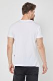 METALIC Erkek Çok Renkli T- Shirt Regular Fit Rahat Kesim Bisiklet Yaka Basic Tişört 