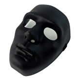 Siyah Renk Hip Hop Anonim Jabbawockeez Dans Maskesi 18x19 cm