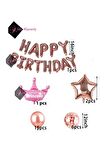 Prenses Kraliçe Taçlı Balon Zinciri Doğum Günü Seti Iyi Ki Doğdun Doğum Günü Lüks Set