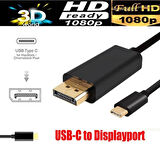 4467 Type C Usb 3.1 To Displayport Çevirici Dönüştürücü Adaptör Kablosu.