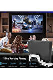 P4 Plus Bluetooth Titreşimli Ps4/ps5 Uyumlu Pc Telefon Joystick Kablosuz Oyun Kolu Siyah